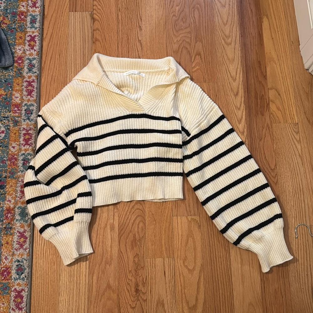 Alter’d State cream and black sweater